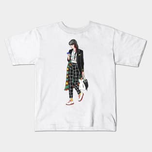 Business girl Kids T-Shirt